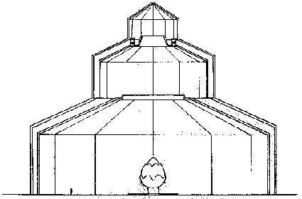 Miramandir Crosssection